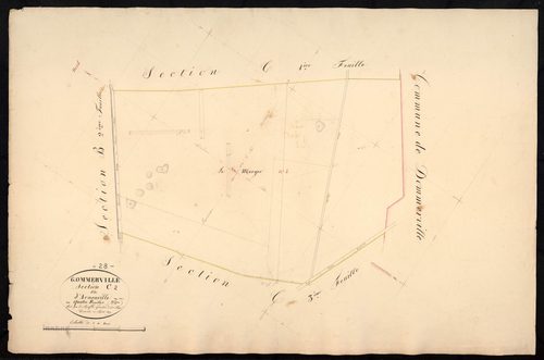 Section C, Arnouville, feuille 2.
