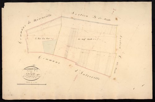 Section C, Arnouville, feuille 4.