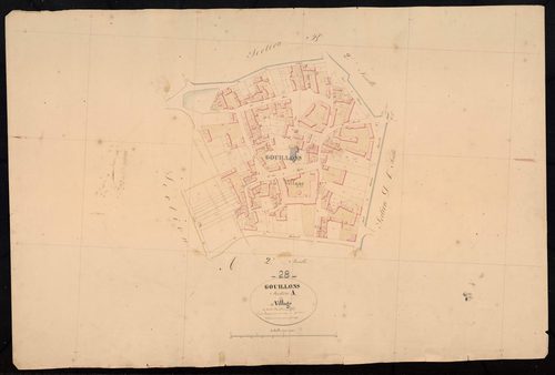 Section A, le Village, feuille 3.