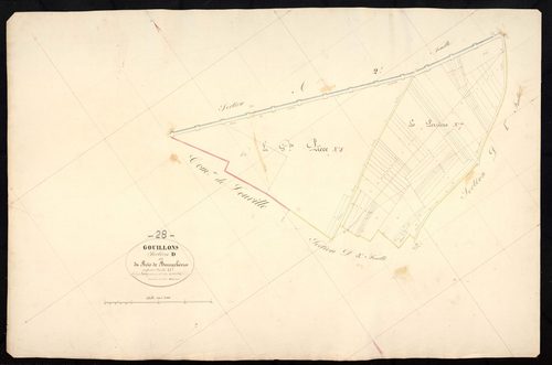Section D, le Bois de Bennechèvre, feuille 4.
