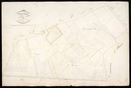 Section B, le Village, feuille 1.