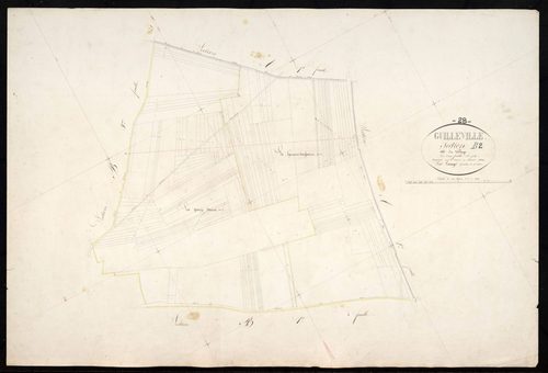 Section B, le Village, feuille 2.