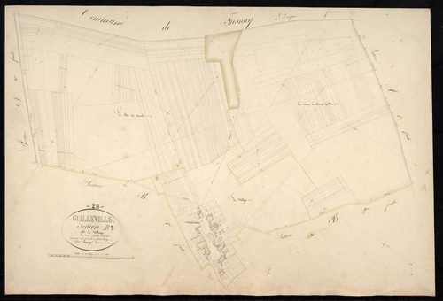 Section B, le Village, feuille 3.