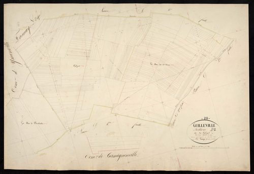 Section D, Chelzard, feuille 2.