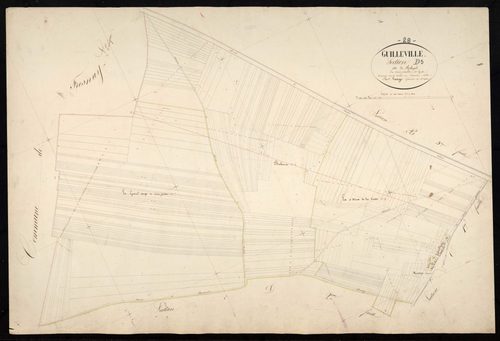 Section D, Chelzard, feuille 3.