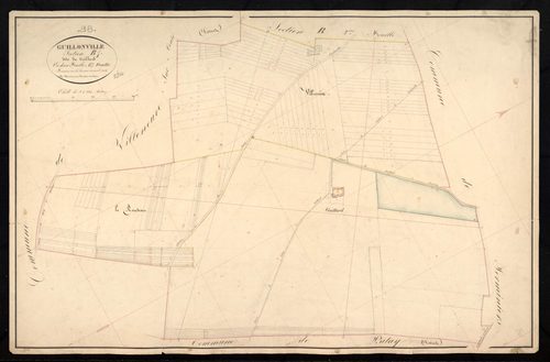 Section B, Guillard, feuille 1 / Terminée par Monsieur Masson, Géomètre secondaire.