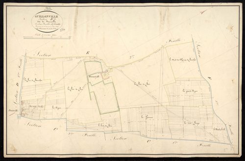 Section E, Bourneville, feuille 1.