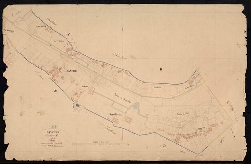 Section C, le Village, feuille 1.