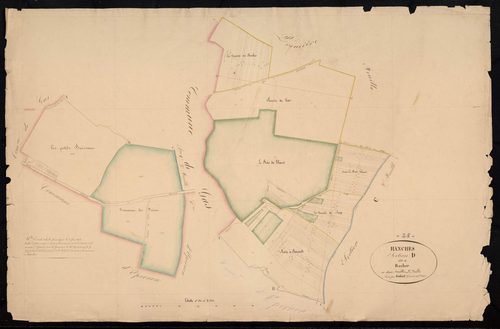 Section D, le Rocher, feuille 2.