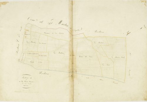 Section A, la Tour Neuve, feuille 2.