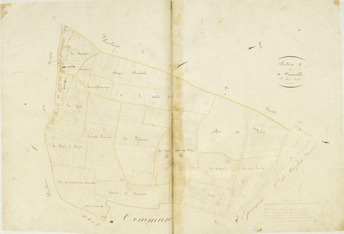 Section B, Vinarville, en une feuille.