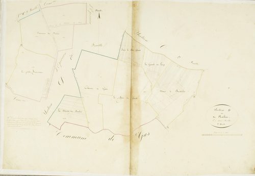 Section D, le Rocher, feuille 2.