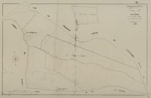 Section A, Blainville, feuille 1.