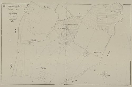 Section A, Blainville, feuille 2.