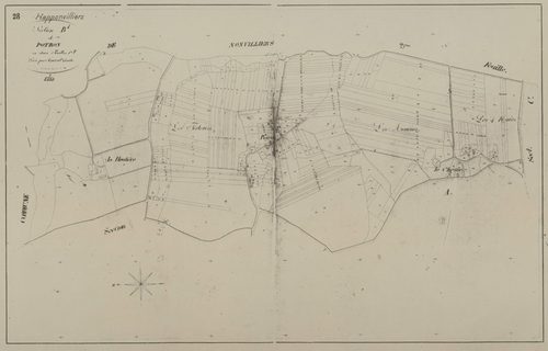 Section B, Potron, feuille 1.