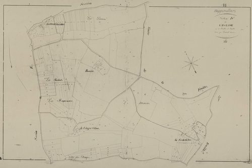 Section D, l'Eglise, feuille 1.