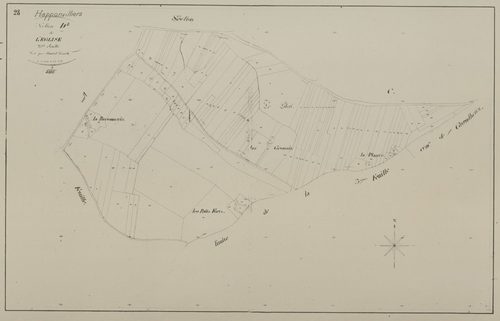 Section D, l'Eglise, feuille 2.