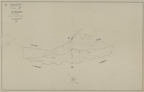 Section E, la Genillière, feuille 2.