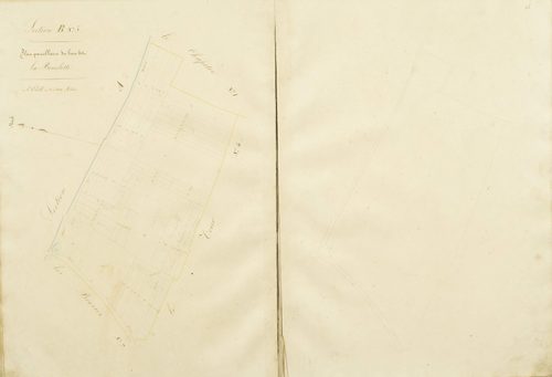 Section B, la Bouclette, feuille 5.