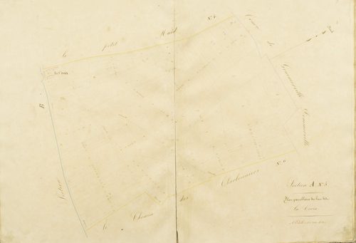 Section A, la Croix, feuille 5.