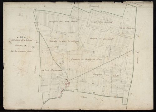 Section A, le Chemin de Fresne.