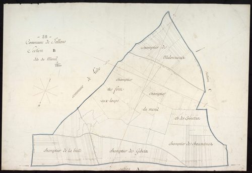 Section B, le Menil.