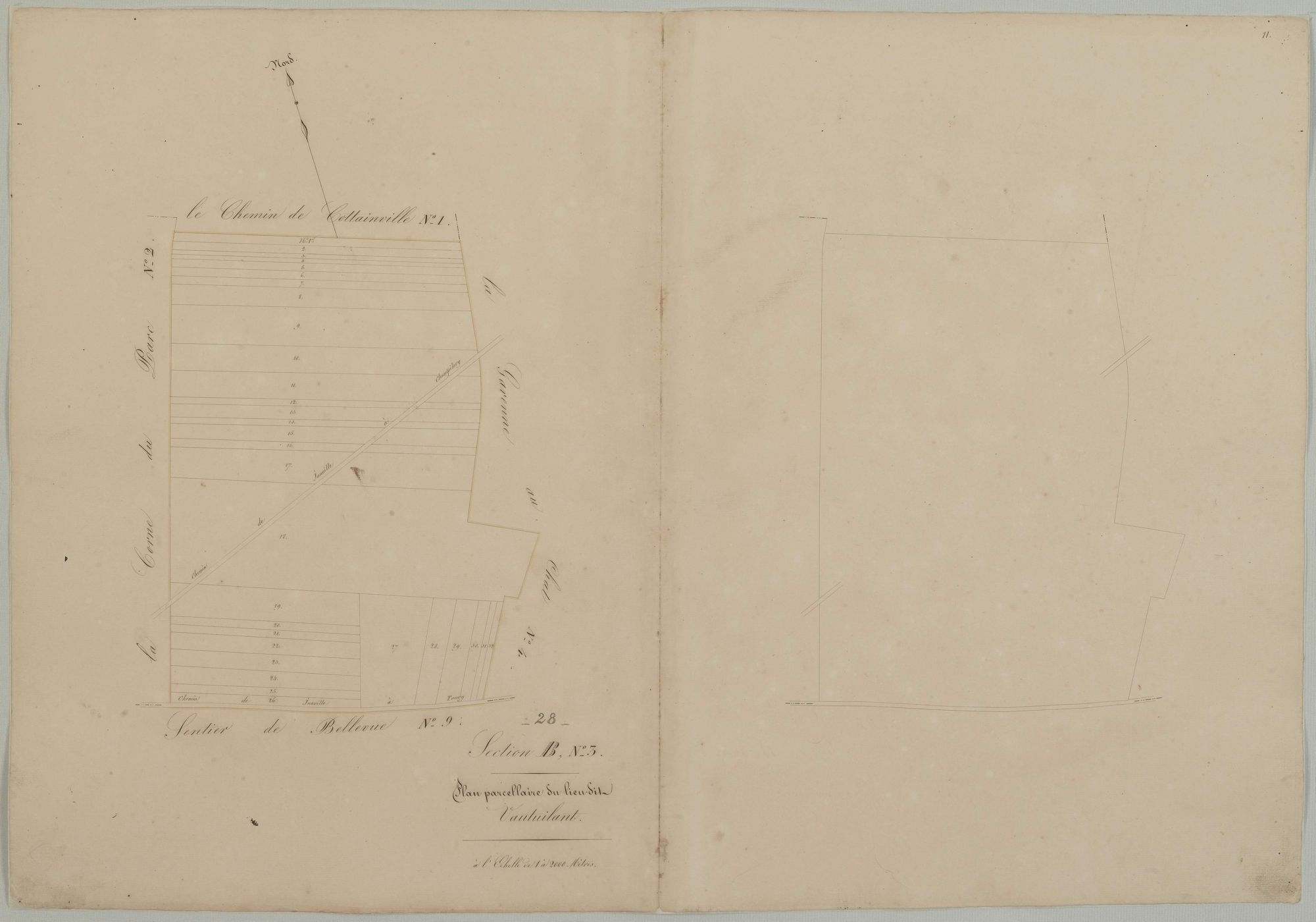 Section B, feuille 3, Vautuilant.