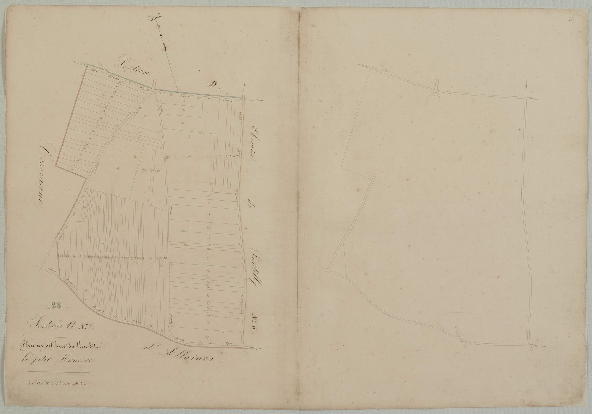 Section C, feuille 7, le Petit Mancroc.