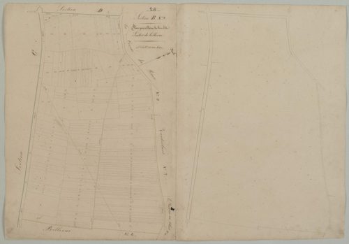 Section B, feuille 9, Sentier de Bellevue.