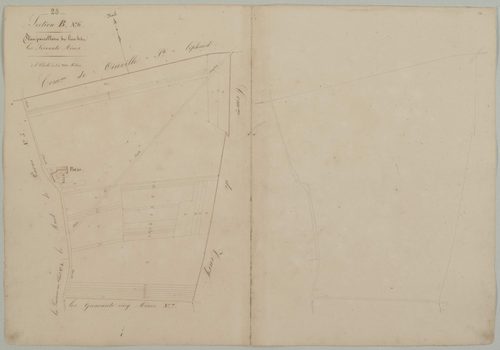 Section B, feuille 6, les Soixante Mines.