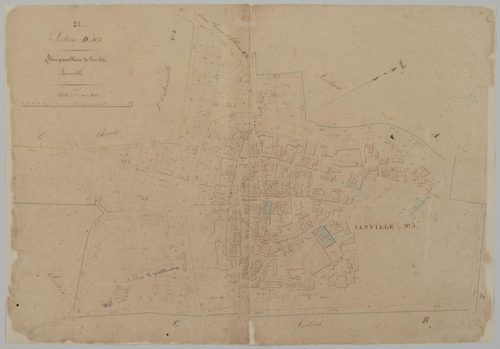 Section D, feuille 5, Janville.