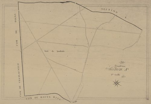 Section A, feuille 2.