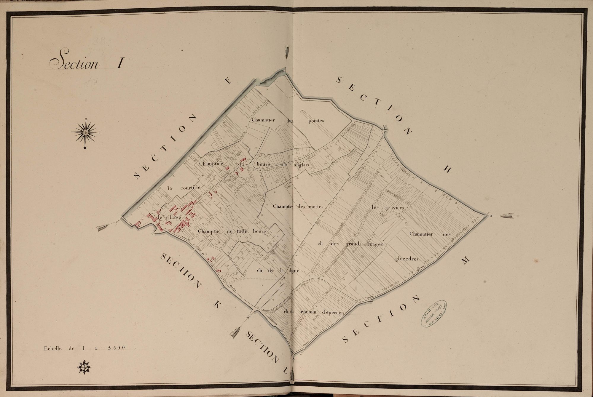Section I, en une feuille.
