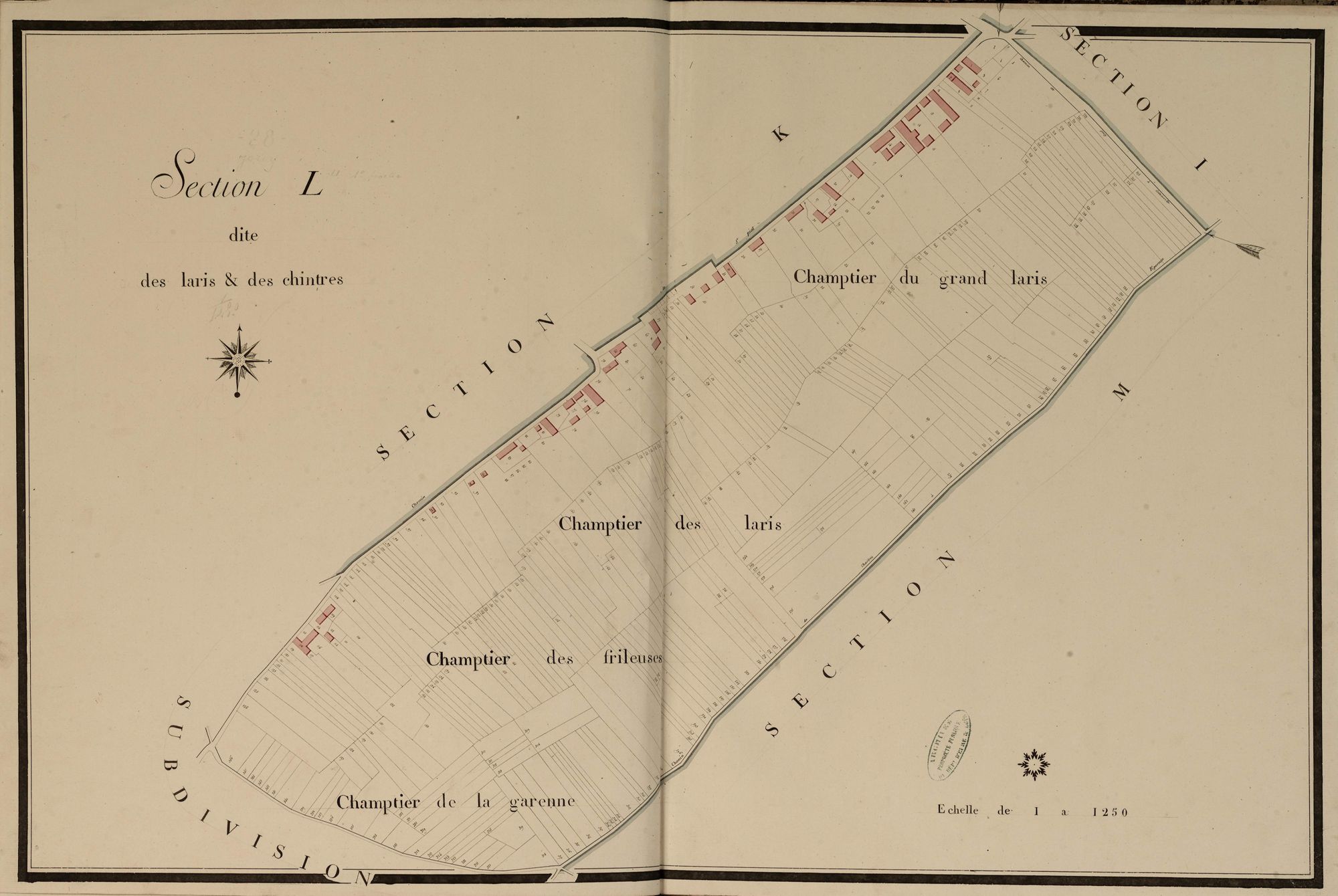 Section L, les Larris et les Chintres.