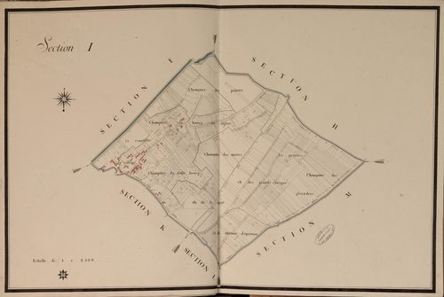 Section I, en une feuille.