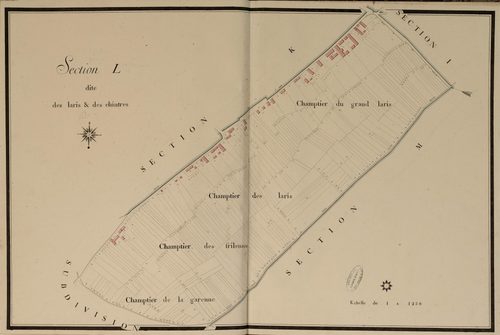 Section L, les Larris et les Chintres.