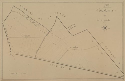Section C, la Trigalle, en une feuille.