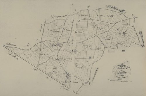 Section A, Landelles, feuille 2.
