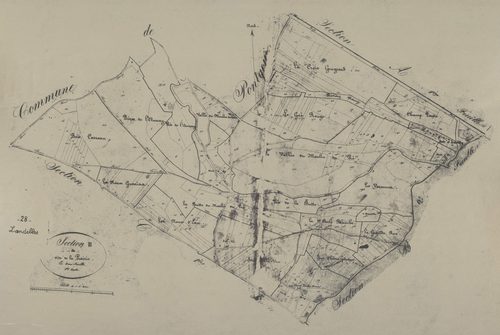 Section B, la Prairie, feuille 1.