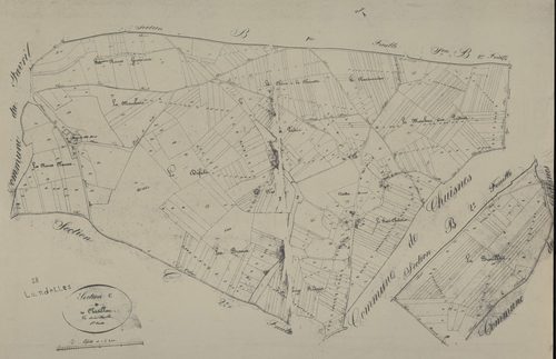 Section C, Châtillon, feuille 1.