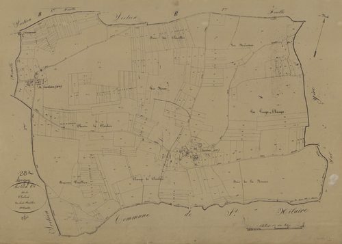 Section C, le Clocher, feuille 1.