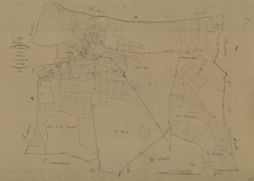 Section C, le Clocher, feuille 2.