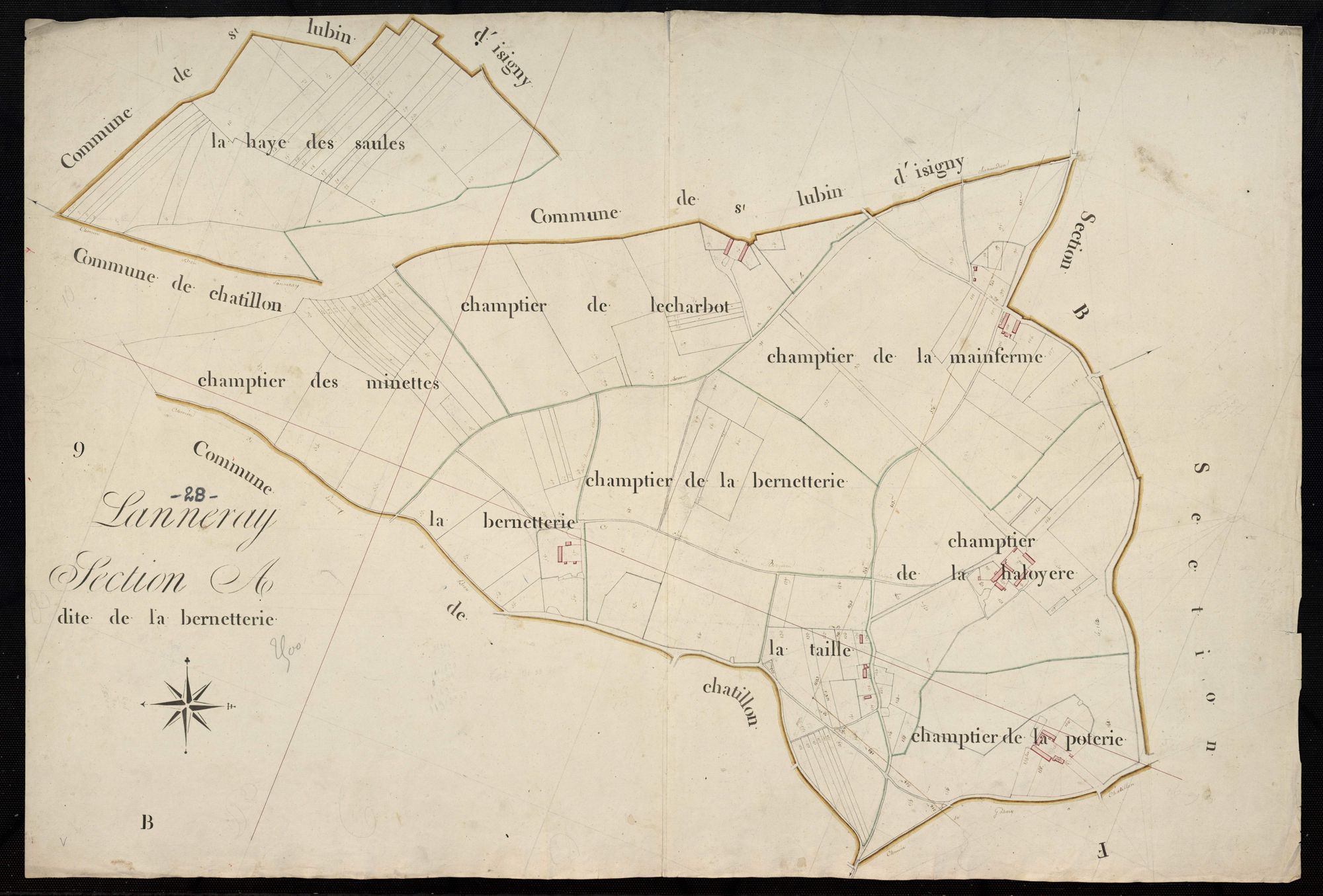 Section A, la Bernetterie.