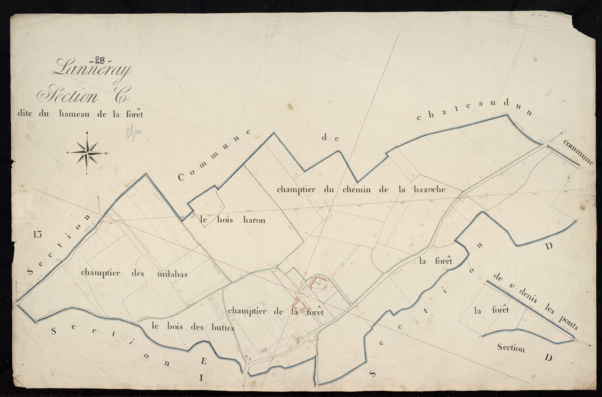 Section C, le Hameau de la Forêt.