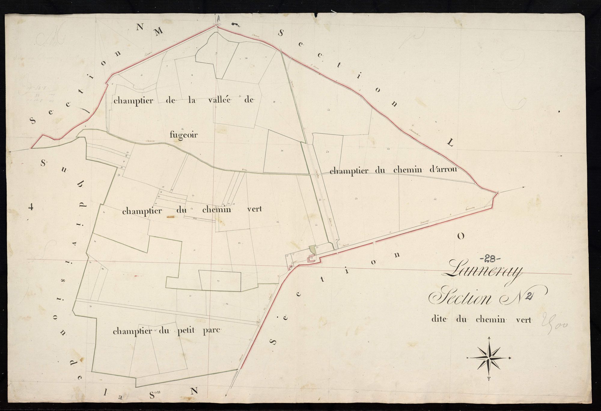 Section N, le Chemin Vert.