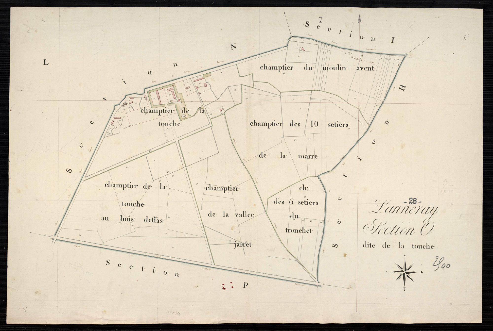 Section O, la Touche.