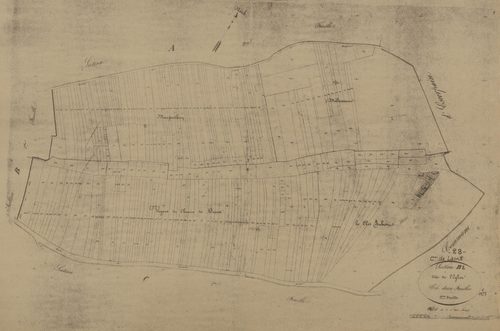 Section B, l'Eglise, feuille 2.