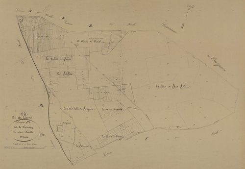 Section C, le Tronçay, feuille 1.
