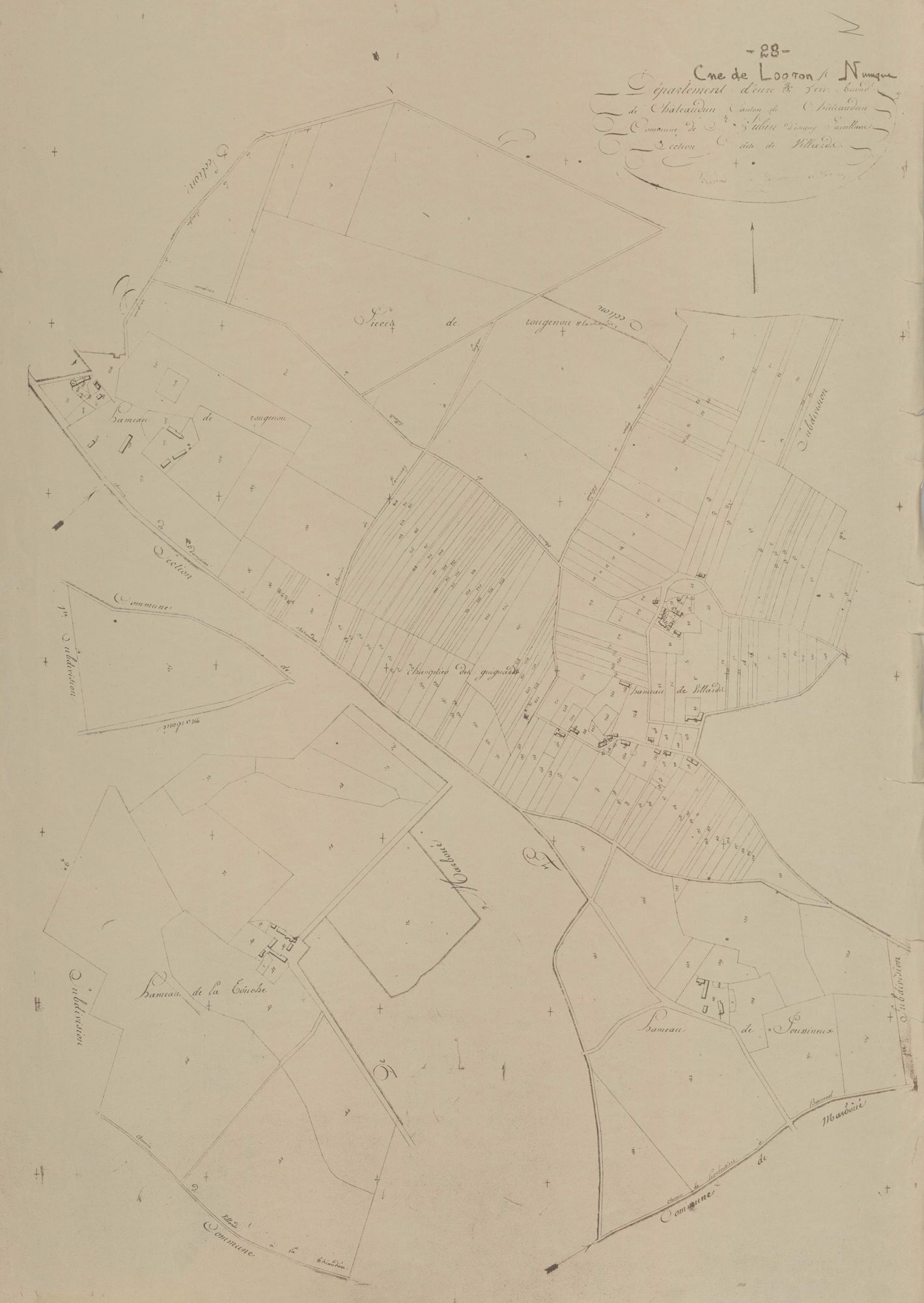 Section N, Villards.