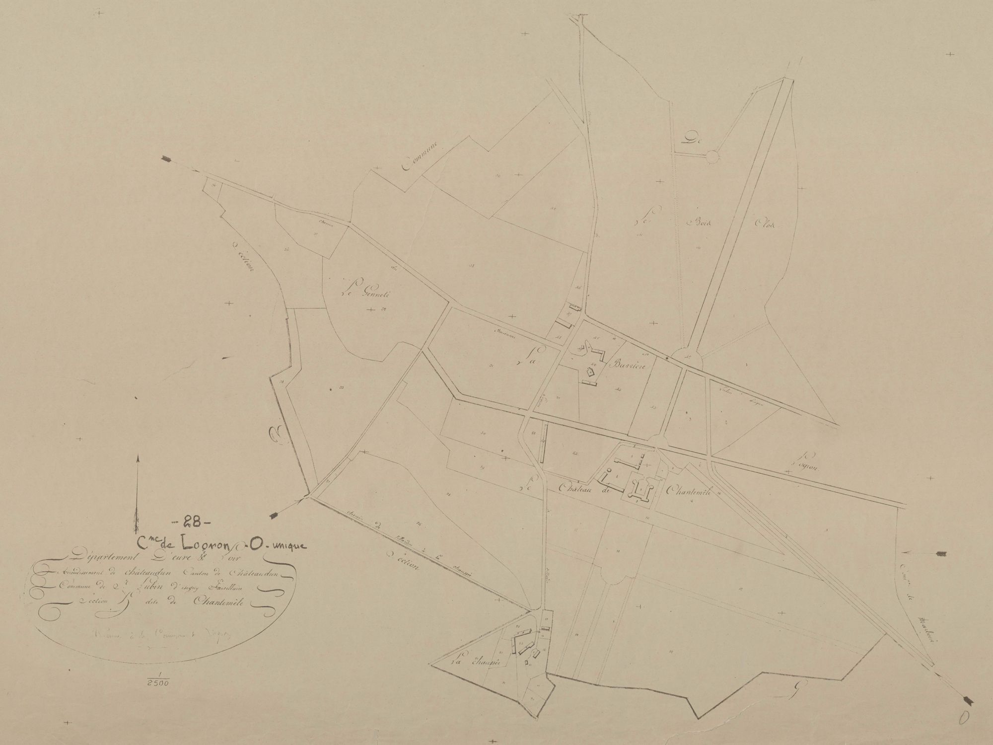 Section O, Chantemêle.